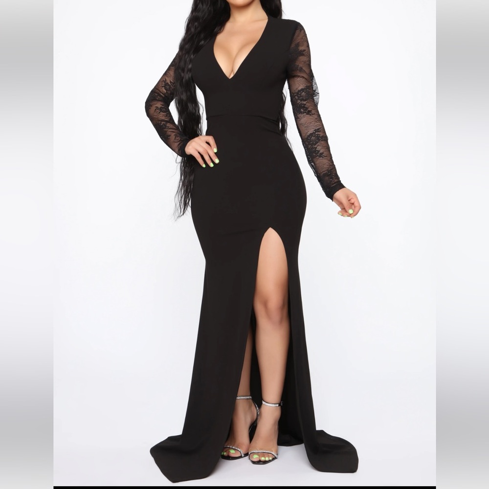 Black Morticia Dress